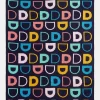 Upside Down & All Around Custom Blanket - Black/Multi
