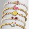 Vacation Mode Kids’ Bracelet Set - Sun