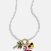 Vacation Mode Kids’ Charm Necklace - Palm Tree