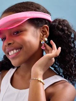 Vacation Mode Kids’ Earring Set - Sun