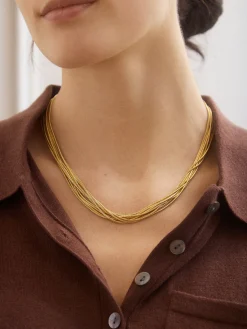 Vanessa Necklace - Gold