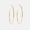 Verbena 18K Gold Vermeil Earrings - 40MM