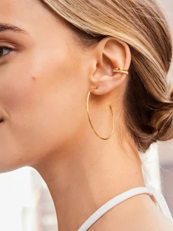 Verbena 18K Gold Vermeil Earrings - 40MM