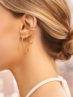 Verbena 18K Gold Vermeil Earrings - 48MM