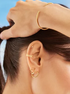 Verbena 18K Gold Vermeil Earring Set - 18K Gold Vermeil