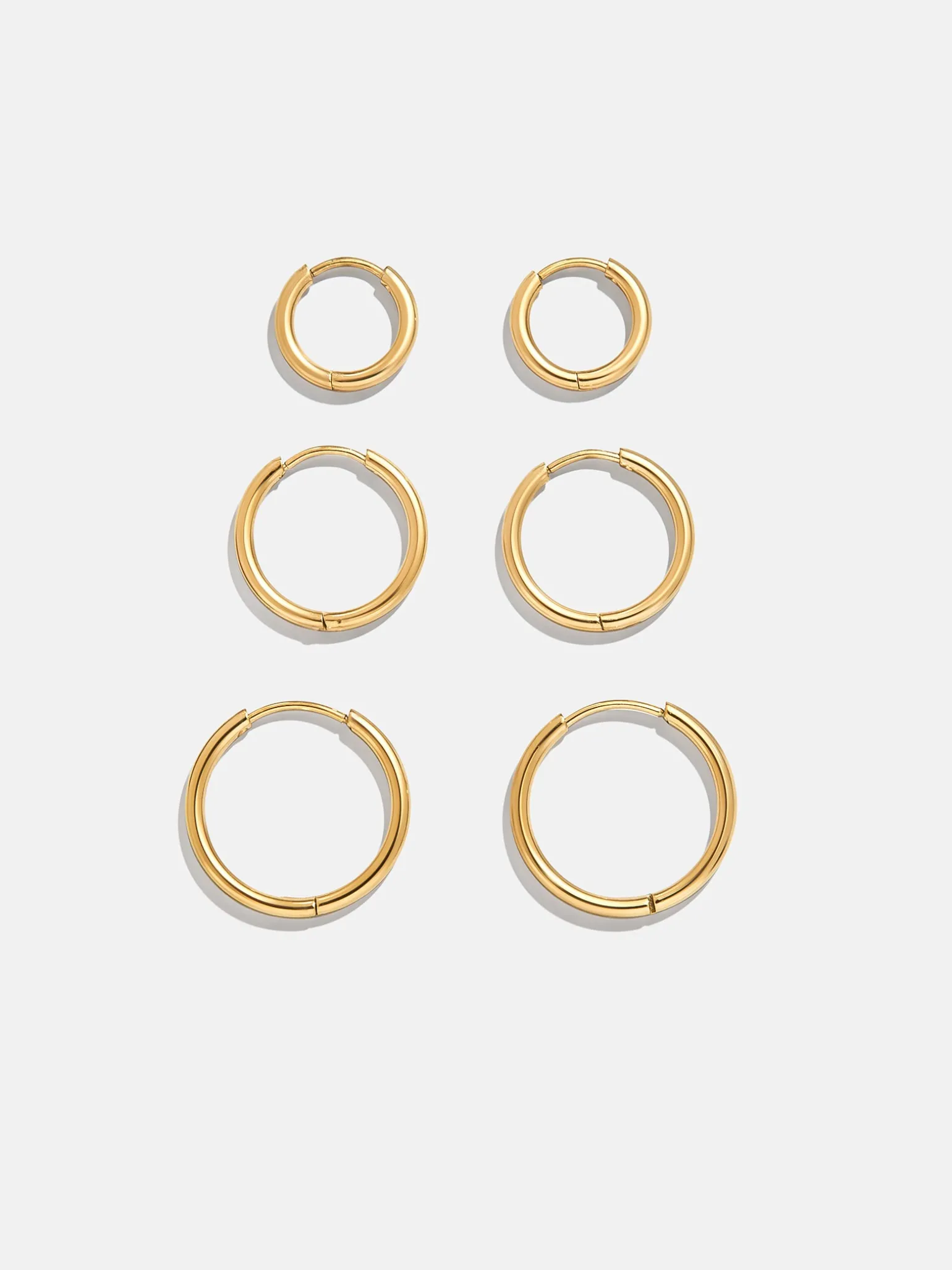 Verbena Waterproof Earring Set - Gold