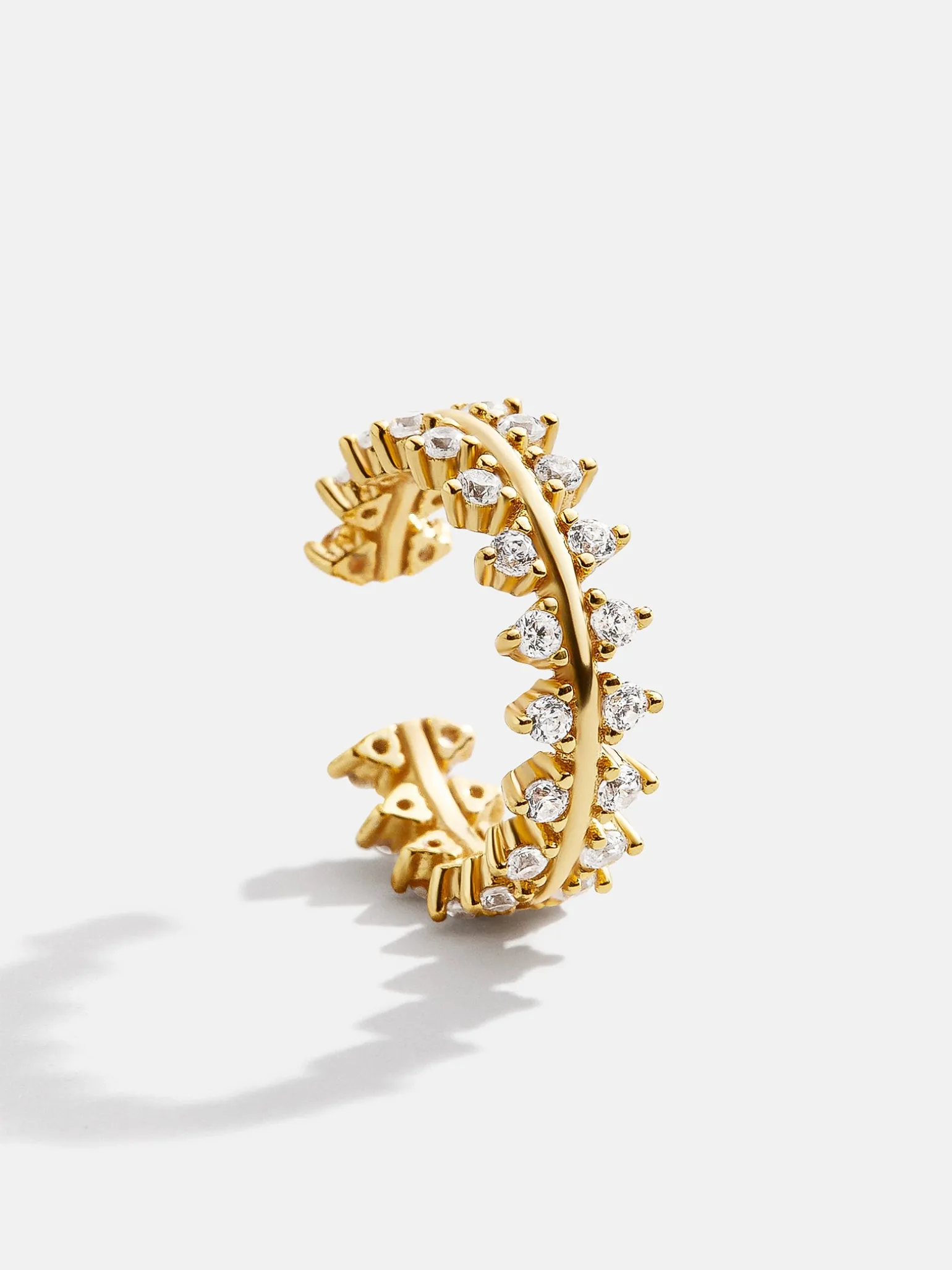 Victoria 18K Gold Vermeil Ear Cuff - Gold/Pavé