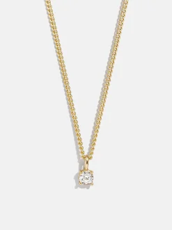Victoria 18K Gold Vermeil Necklace - Gold/Pavé