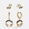 Volume Up Earring Set - Headphones