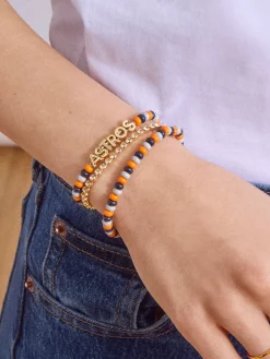 WEAR By Erin Andrews x BaubleBar Houston Astros Bracelet Set - Houston Astros