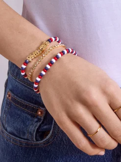 WEAR By Erin Andrews x BaubleBar Philadelphia Phillies Bracelet Set - Philadelphia Phillies