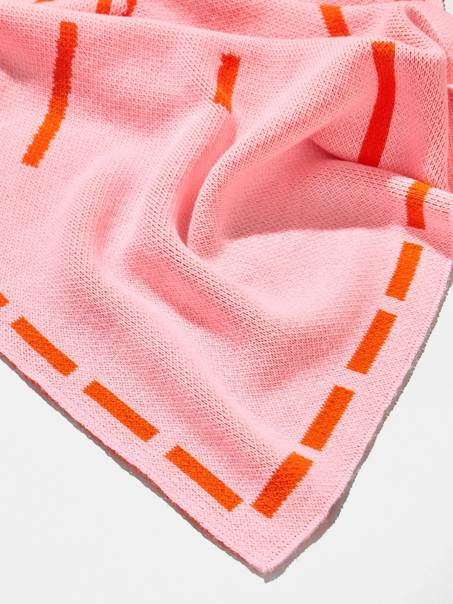 Wild At Heart Kids' Custom Blanket - Pink/Orange