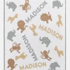 Wild Child Kids' Custom Blanket - Gray/Beige