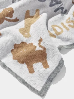 Wild Child Kids' Custom Blanket - Gray/Beige