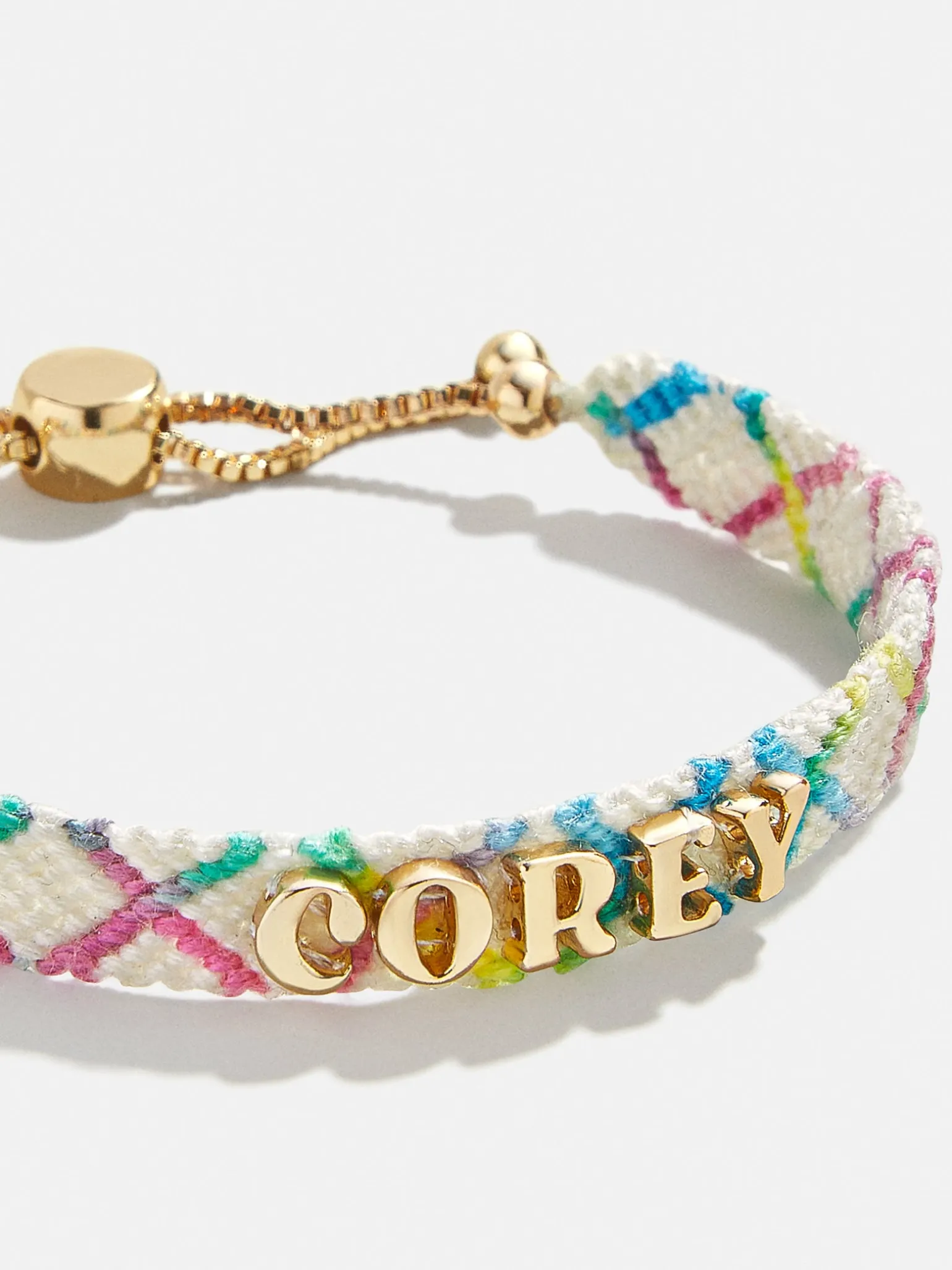 Woven Custom Friendship Bracelet - Multi Criss Cross
