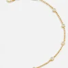 Yasmine 18K Gold Vermeil Birthstone Bracelet - Crystal