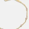 Yasmine 18K Gold Vermeil Birthstone Bracelet - Light Amethyst