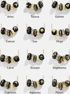 Zodiac Charm Necklace - Cancer