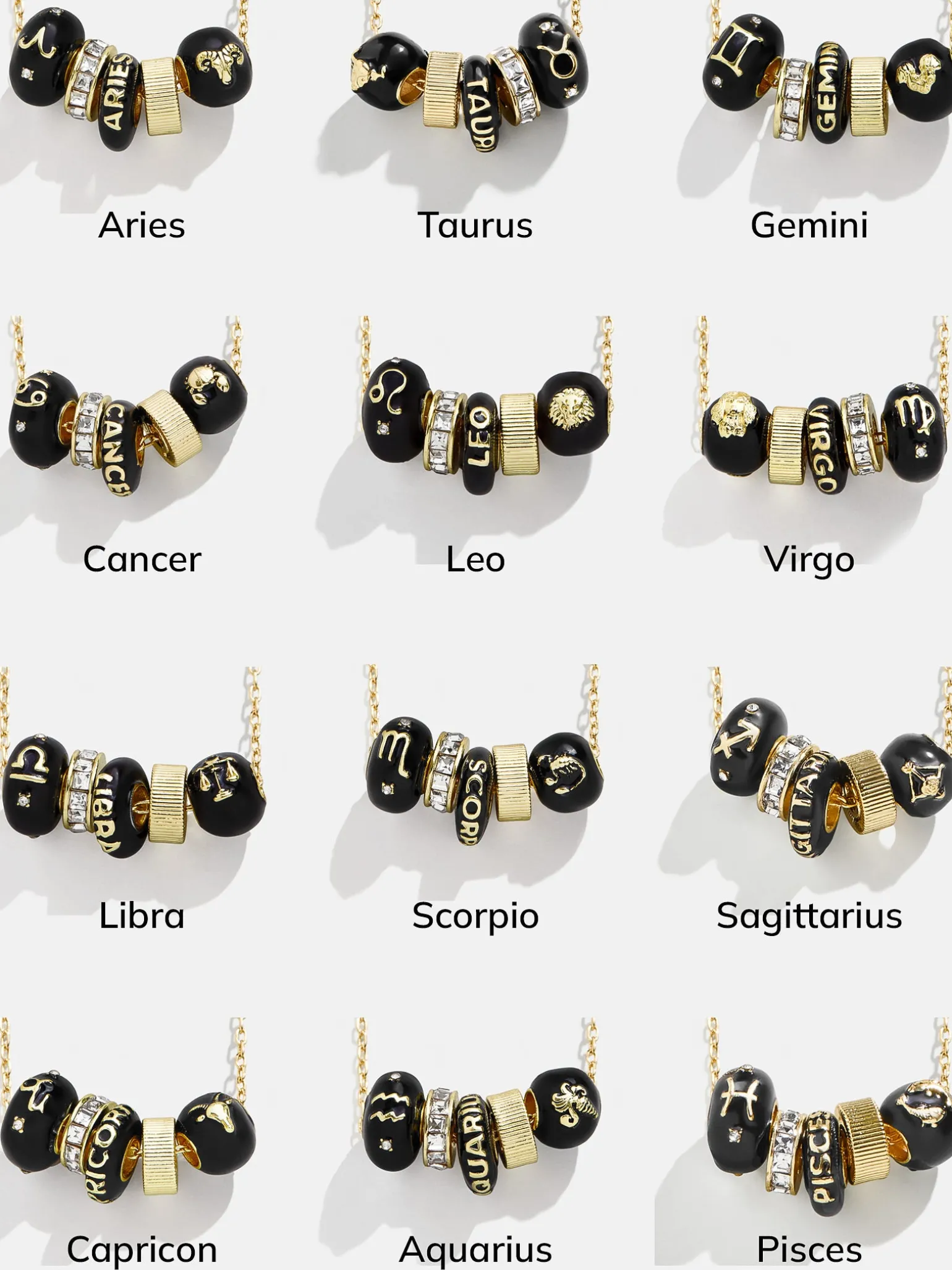 Zodiac Charm Necklace - Capricorn