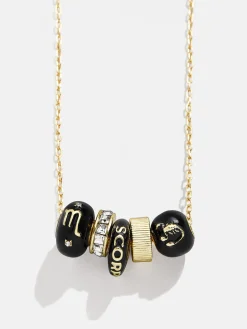 Zodiac Charm Necklace - Scorpio