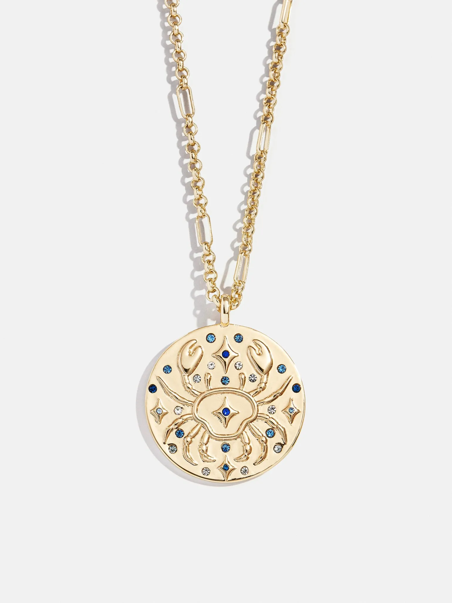 Zodiac Pendant Necklace - Cancer