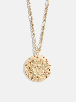 Zodiac Pendant Necklace - Leo