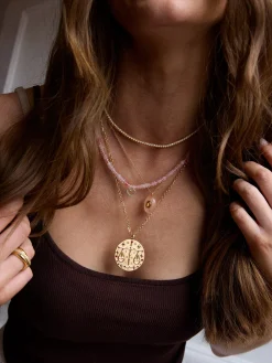 Zodiac Pendant Necklace - Virgo