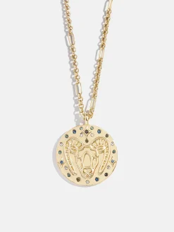 Zodiac Pendant Necklace - Capricorn