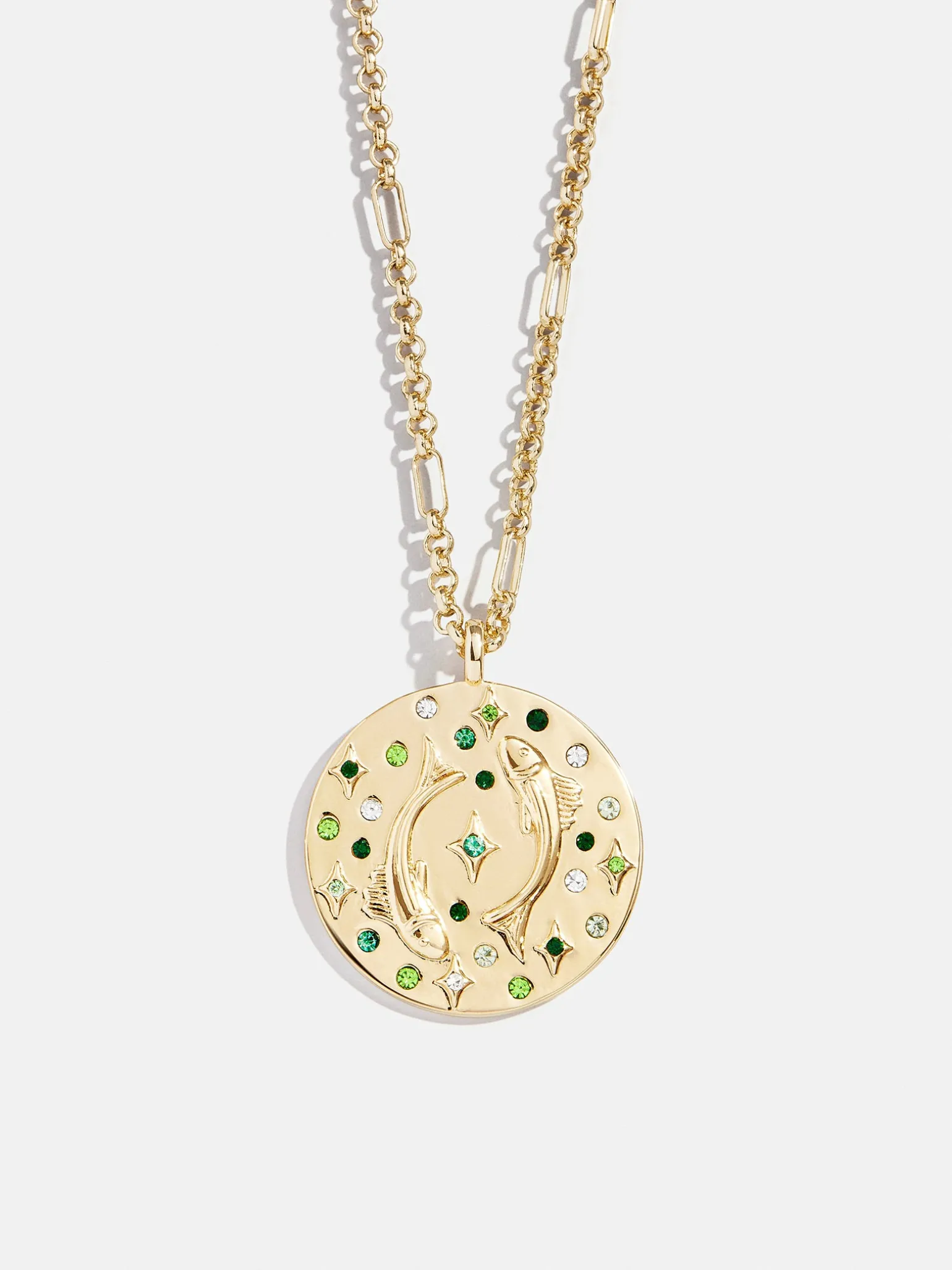 Zodiac Pendant Necklace - Pisces
