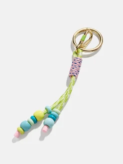Zoe Beaded Bag Charm - Light Green
